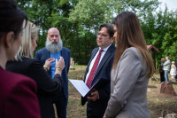 Odnowiony cmentarz mennonicki w Przechówku