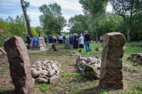Odnowiony cmentarz mennonicki w Przechówku