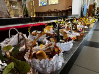 Poświęcenie pokarmów w Wielką Sobotę