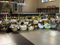 Poświęcenie pokarmów w Wielką Sobotę